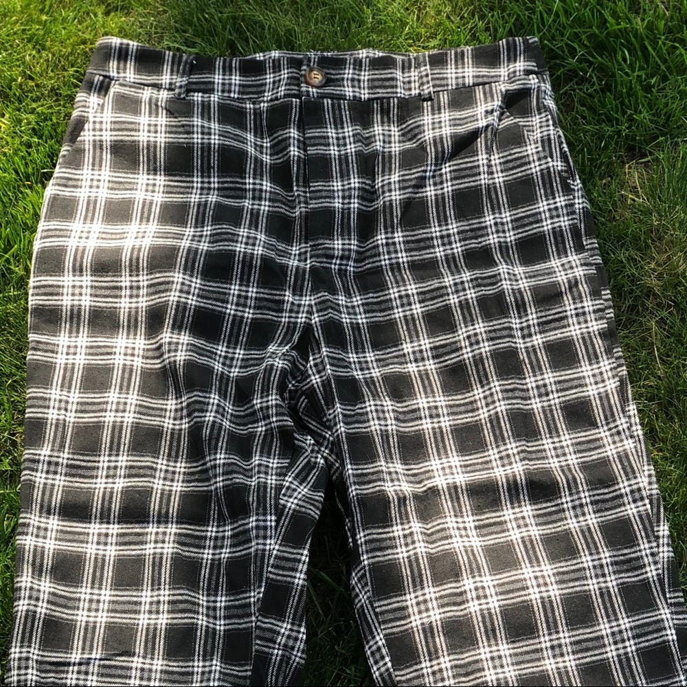 Plaid pants